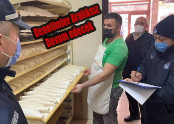 Denetimlere Aralıksız Devam Ediyor.