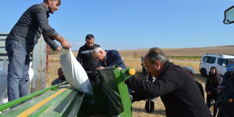 Yerli ve Milli Hububat Çeşitlerinin Ekimi Yapıldı.