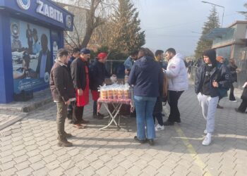 Yahşihan Belediyesinden Öğrencilere Sınav Haftası İkramı.