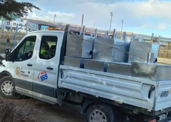 Üretilen sobalar deprem bölgesine gönderildi