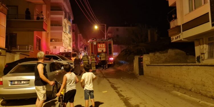 Bir anda dumanlar içinde kaldılar