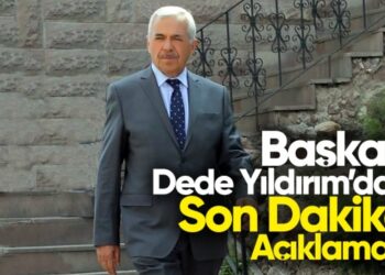 Keskin Belediye Başkanı Dede Yıldırım’dan Açıklama